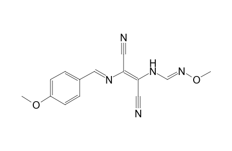 N-[2-[N'-(4-Methoxyphenyl)methyleneamino]-1,2-dicyanovinyl]-O-methylformamidoxime