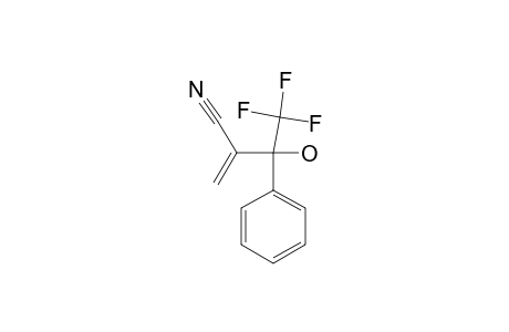 4,4,4-TRIFLUORO-3-HYDROXY-3-PHENYL-2-METHYLENEBUTYRONITRILE