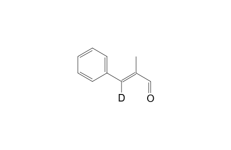 2-Propenal-3-d, 2-methyl-3-phenyl-, (E)-
