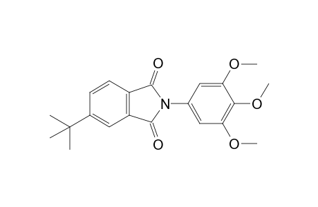 5-tert-Butyl-2-(3,4,5-trimethoxyphenyl)isoindoline-1,3-dione