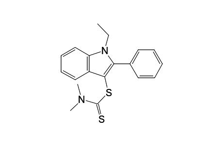 1-ethyl-2-phenyl-1H-indole-3-yl-dimethylamino-dithioformate