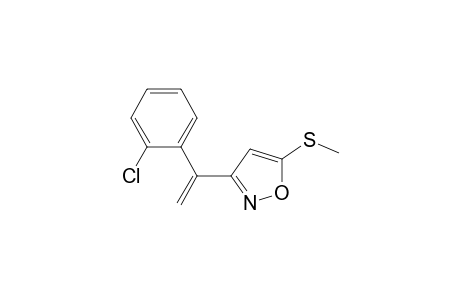 5-Methylthio-3-[2-(2-chlorophenyl)ethenyl]isoxazole