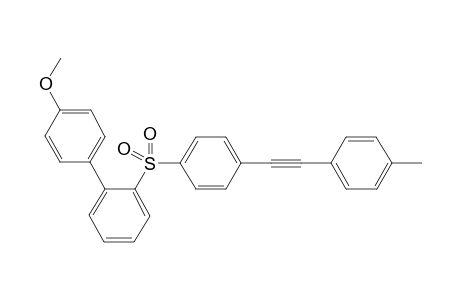 4'-Methoxy-2-[4-(p-tolylethynyl)benzenesulfonyl]biphenyl