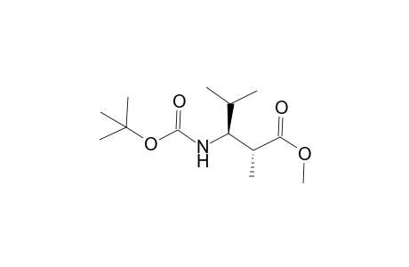 Methyl (2R,3S)-3-{[(tert-Butoxy)carbonyl]amino}-2,4-dimethylpentanoate