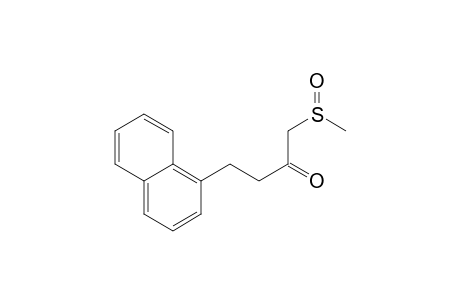 2-Butanone, 1-(methylsulfinyl)-4-(1-naphthalenyl)-