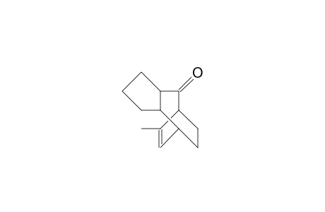 10-Methyl-tricyclo(6.2.2.0/3,7/)dodec-9-en-2-one