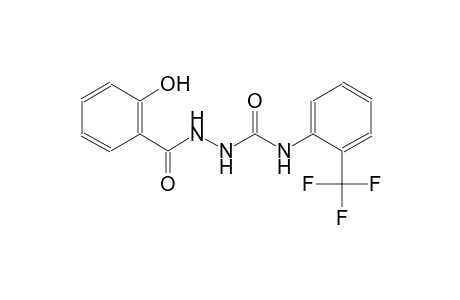 2-(2-hydroxybenzoyl)-N-[2-(trifluoromethyl)phenyl]hydrazinecarboxamide