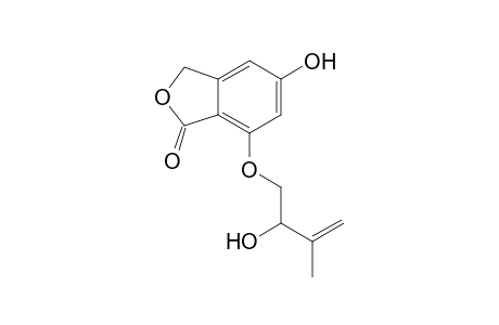 5-Hydroxy-7-[(2-hydroxy-3-methylbut-3-en-1-yl)oxy]-2-benzofuran-1(3H)-one