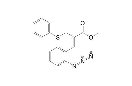 (Z)-Methyl 3-(2-azidophenyl)-2-(phenylthiomethyl)propenoate