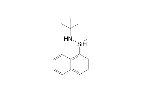 N-tert-butyl-1-methyl-1-(naphthalen-1-yl)silylamine