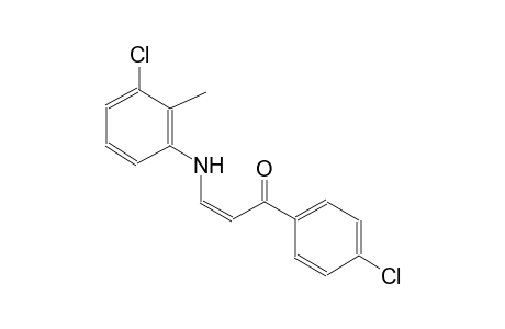 2-propen-1-one, 3-[(3-chloro-2-methylphenyl)amino]-1-(4-chlorophenyl)-, (2Z)-