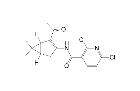 N-[(1S,5R)-2-acetyl-6,6-dimethylbicyclo[3.1.0]hex-2-en-3-yl]-2,6-dichloronicotinamide