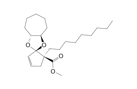 METHYL-(1S)-2,2-[(1'R,2'R)-CYCLOHEPTANE-1',2'-DIOXY]-1-NONYL-3-CYCLOPENTENECARBOXYLATE