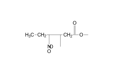 3-Methyl-4-nitro-hexanoic acid, methyl ester