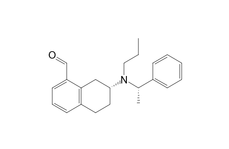 (+)-8-Formyl-N-[(S)-.alpha.-methylbenzyl]-N-propyl-2(R)-aminotetralin