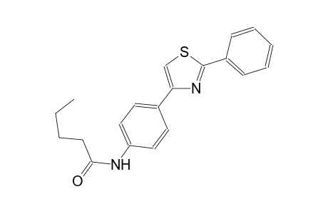 pentanamide, N-[4-(2-phenyl-4-thiazolyl)phenyl]-