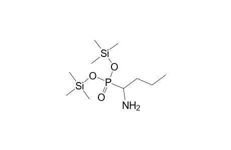 Phosphonic acid, (1-aminobutyl)-, bis(trimethylsilyl) ester