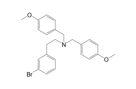 N,N-Bis(4-methoxybenzyl)-3-bromophenethylamine