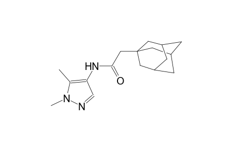 2-(1-adamantyl)-N-(1,5-dimethyl-1H-pyrazol-4-yl)acetamide