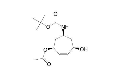 (1R,4S,6R)-4-Acetoxy-6-((tert-butyloxycarbonyl)amino)cyclohept-2-en-1-ol
