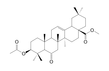 Methyl-3-acetyl-6-didehydrosumaresinolate