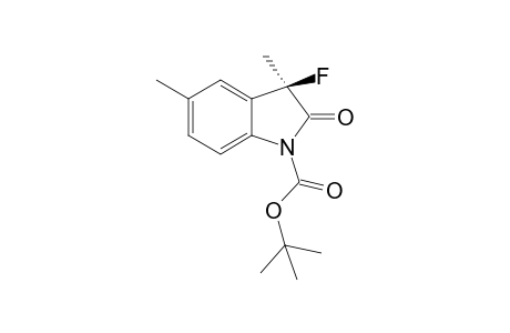 (R)-tert-butyl 3-fluoro-3,5-dimethyl-2-oxoindoline-1-carboxylate