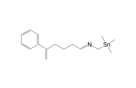 N-[(Trimethylstannyl)methyl]-5-phenyl-5-hexenimine