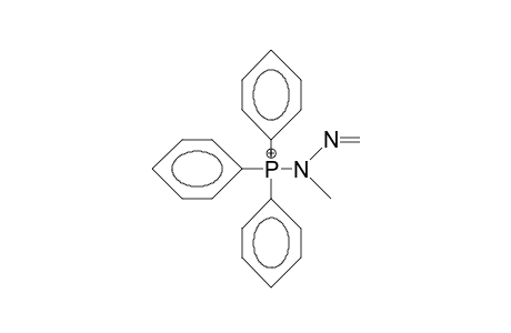 N-Methyl-formyl-triphenyl-phosphazinium cation