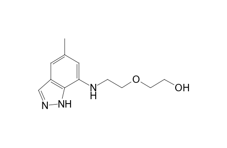7-[[2-(2-hydroxyethoxy)ethyl]amino]-5-methylindazole