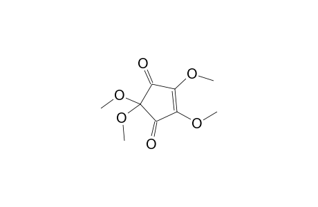 2,2,4,5-Tetramethoxy-4-cyclopentene-1,3-dione