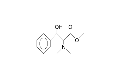 N,N-Dimethyl-threo-B-phenyl-serinic acid, methyl ester