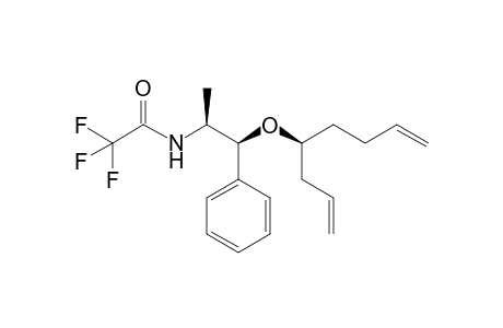 (4S,1'S,2'S)-4-(2'-Trifluoroacetylamido-1'-phenylpropyloxy)octa-1,7-diene