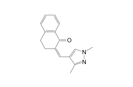 (2Z)-2-[(1,3-dimethyl-4-pyrazolyl)methylidene]-3,4-dihydronaphthalen-1-one