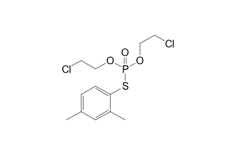 S-(2,4-Dimethylphenyl) O,O-bis (2-chloroethyl) thiophosphate