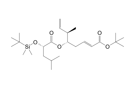 (2E,5S,6R)-5-[(2S)-2-[tert-butyl(dimethyl)silyl]oxy-4-methyl-1-oxopentoxy]-6-methylocta-2,7-dienoic acid tert-butyl ester