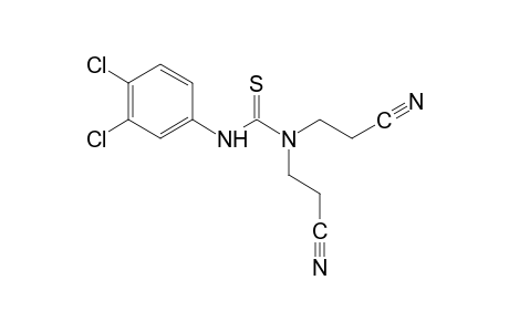 1,1-bis(2-cyanoethyl)-3-(3,4-dichlorophenyl) -2-thiourea