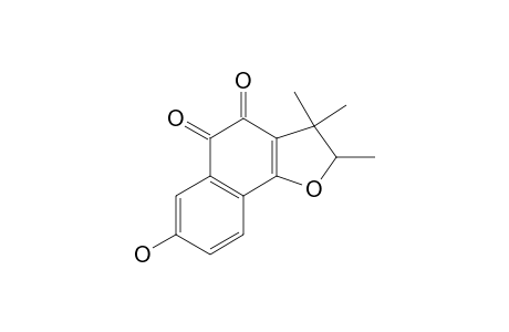 7-hydroxy-2,3,3-trimethyl-2H-benzo[g]benzofuran-4,5-quinone