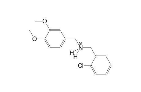 (2-chlorophenyl)-N-(3,4-dimethoxybenzyl)methanaminium