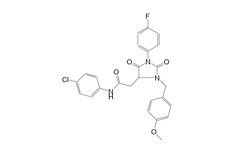 4-imidazolidineacetamide, N-(4-chlorophenyl)-1-(4-fluorophenyl)-3-[(4-methoxyphenyl)methyl]-2,5-dioxo-