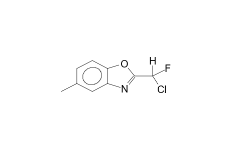 2-CHLOROFLUOROMETHYL-5-METHYLBENZOXAZOLE