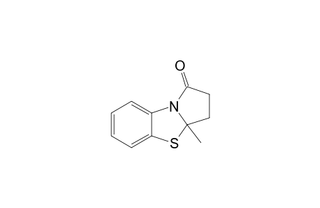 3a-methyl-3,3a-dihydrobenzo[d]pyrrolo[2,1-b]thiazole-1(2H)-one