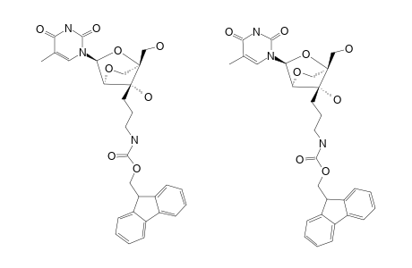 (1S,3R,4R,7S)-7-[3-(FLUOREN-9-YLMETHOXYCARBONYL)-AMINOPROPYL]-7-HYDROXY-1-HYDROXYMETHYL-3-(THYMIN-1-YL)-2,5-DIOXABICYCLO-[2.2.1]-HEPTANE