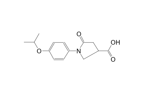 3-pyrrolidinecarboxylic acid, 1-[4-(1-methylethoxy)phenyl]-5-oxo-