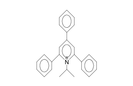 2,4,6-Triphenyl-1-isopropyl-pyridinium cation