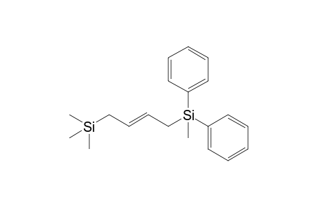1-(Methyldiphenylsilyl)-4-(trimethylsilyl)-2-butene