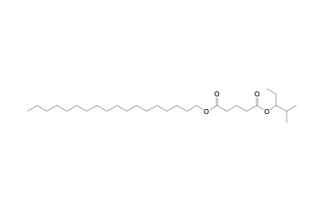 Glutaric acid, 2-methylpent-3-yl octadecyl ester