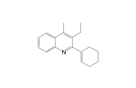 2-(Cyclohex-1-en-1-yl)-3-ethyl-4-methylquinoline