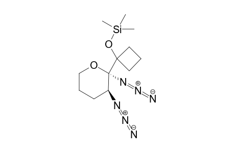 (1-((2R,3S)-2,3-diazidotetrahydro-2H-pyran-2-yl)cyclobutoxy)trimethylsilane