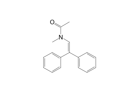 2,2-Diphenyl-1-(N-methyl-N-acetylamino)ethene