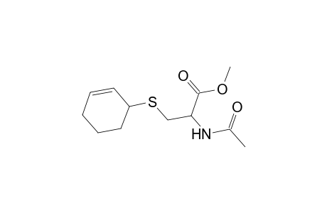 Methyl 2-(acetylamino)-3-(2-cyclohexen-1-ylsulfanyl)propanoate